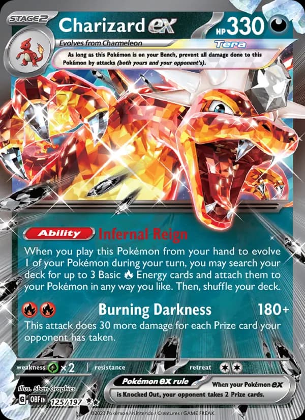 Charizard ex — изображение карты