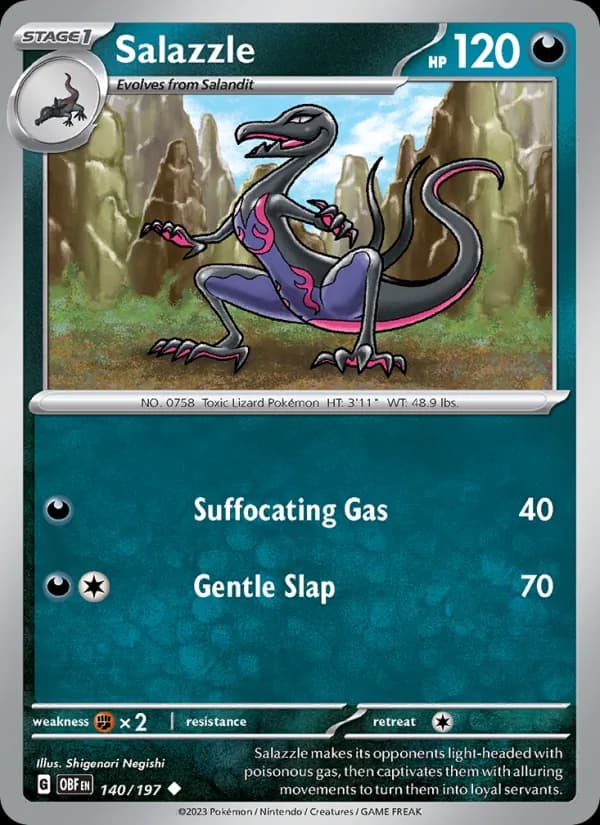 Salazzle — изображение карты