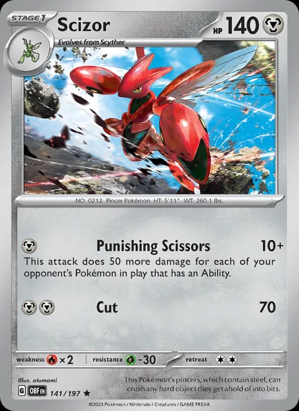 Scizor — изображение карты