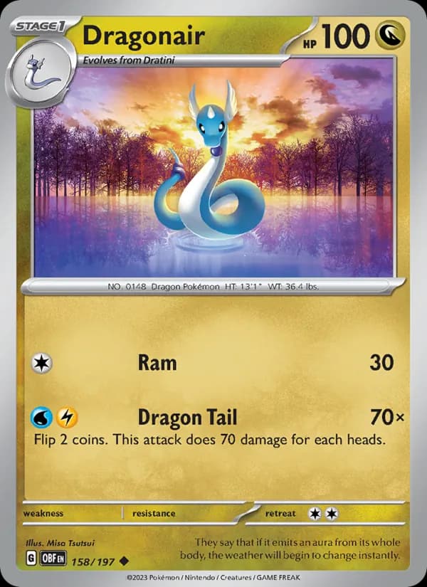 Dragonair — изображение карты