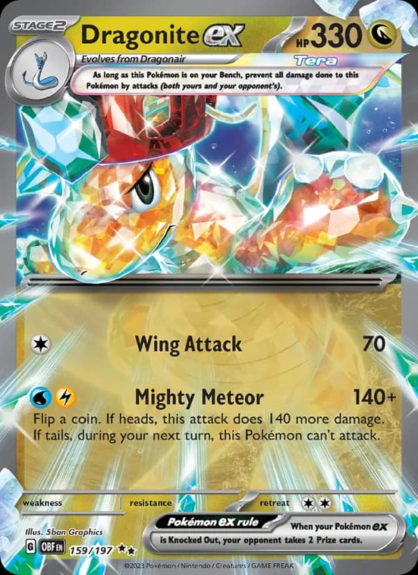 Dragonite ex — изображение карты
