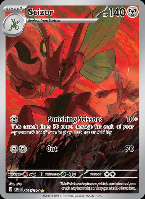 Scizor — изображение карты