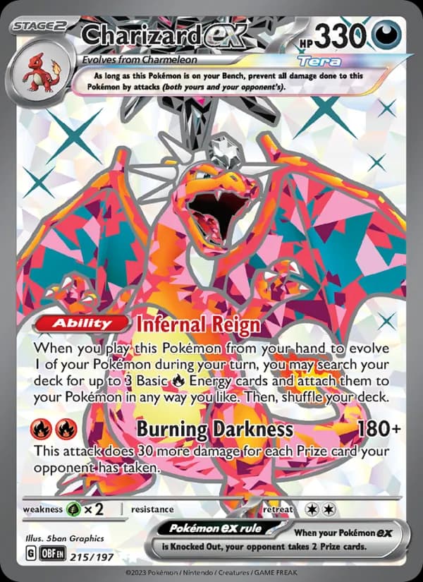 Charizard ex — изображение карты