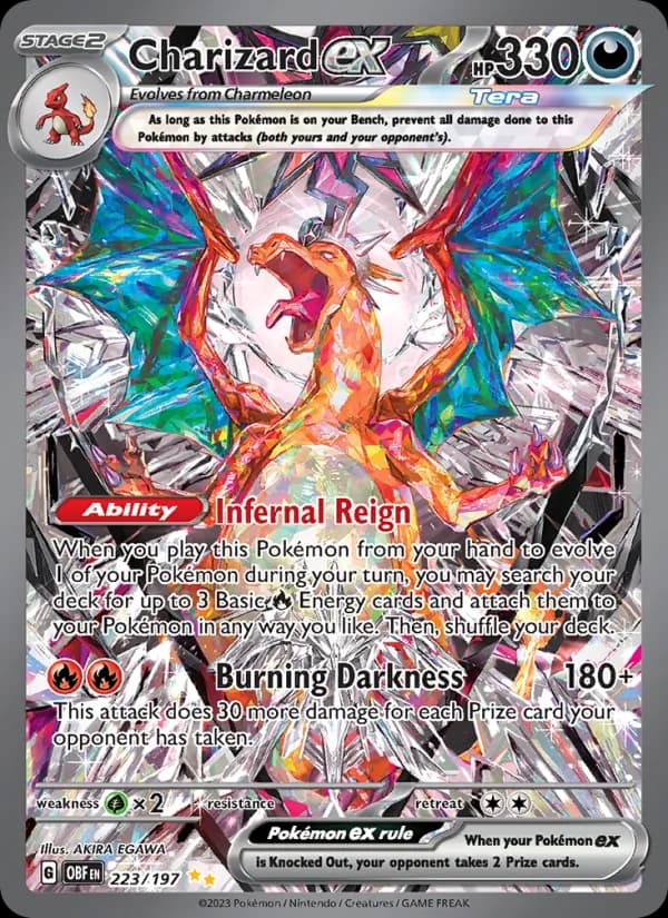Charizard ex — изображение карты