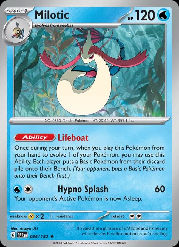 Milotic — изображение карты