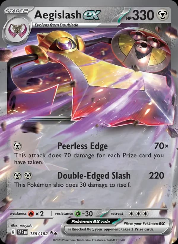 Aegislash ex — изображение карты