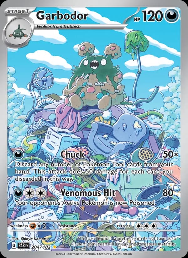Garbodor — изображение карты