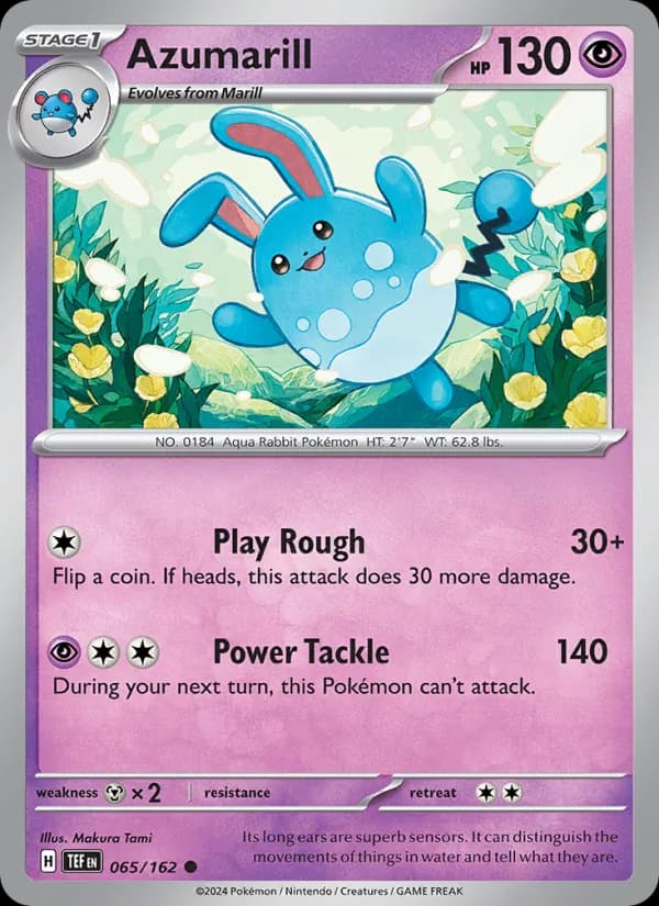 Azumarill — изображение карты