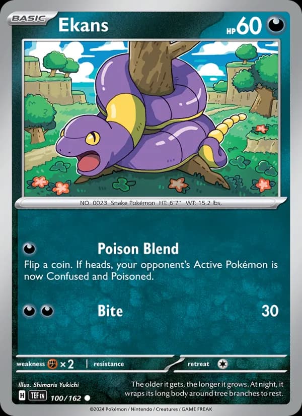 Ekans — изображение карты