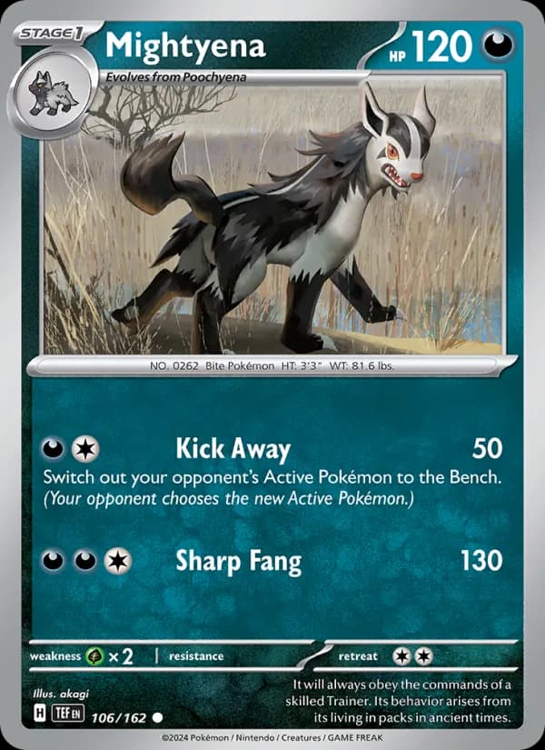 Mightyena — изображение карты