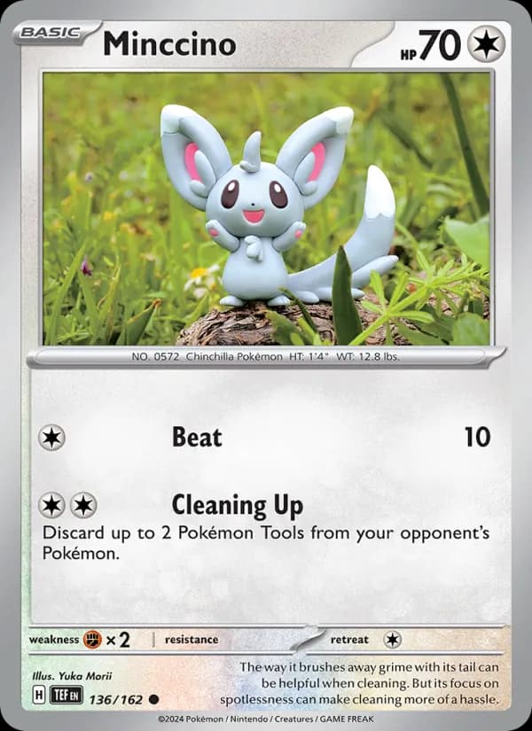 Minccino — изображение карты