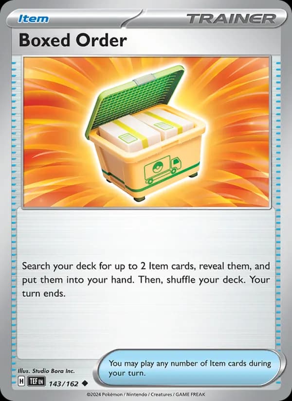 Boxed Order — изображение карты