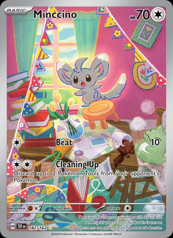 Minccino — изображение карты