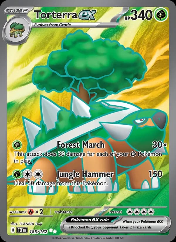 Torterra ex — изображение карты