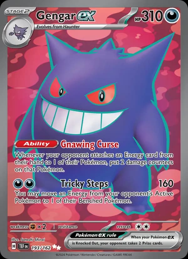 Gengar ex — изображение карты