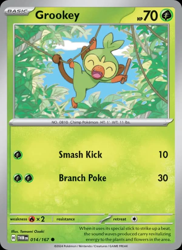 Grookey — изображение карты