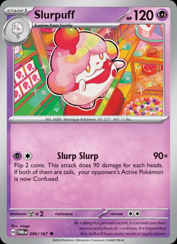 Slurpuff — изображение карты