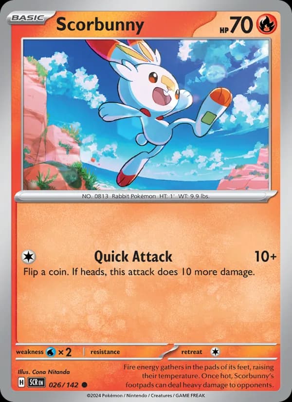Scorbunny — изображение карты