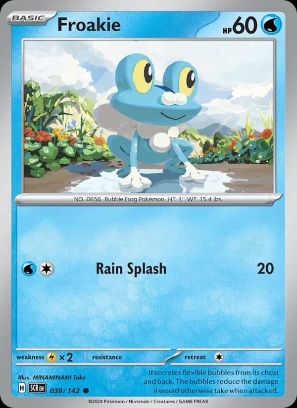 Froakie — изображение карты