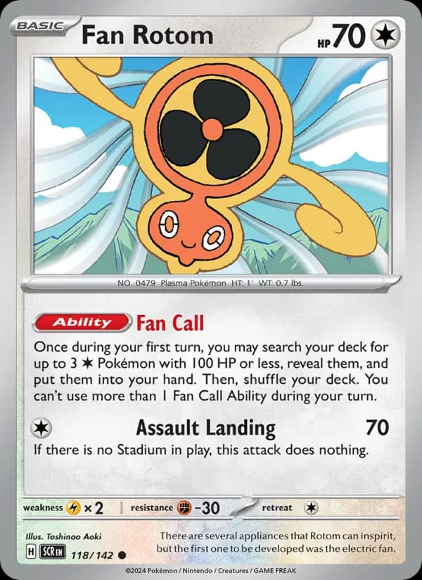 Fan Rotom — изображение карты