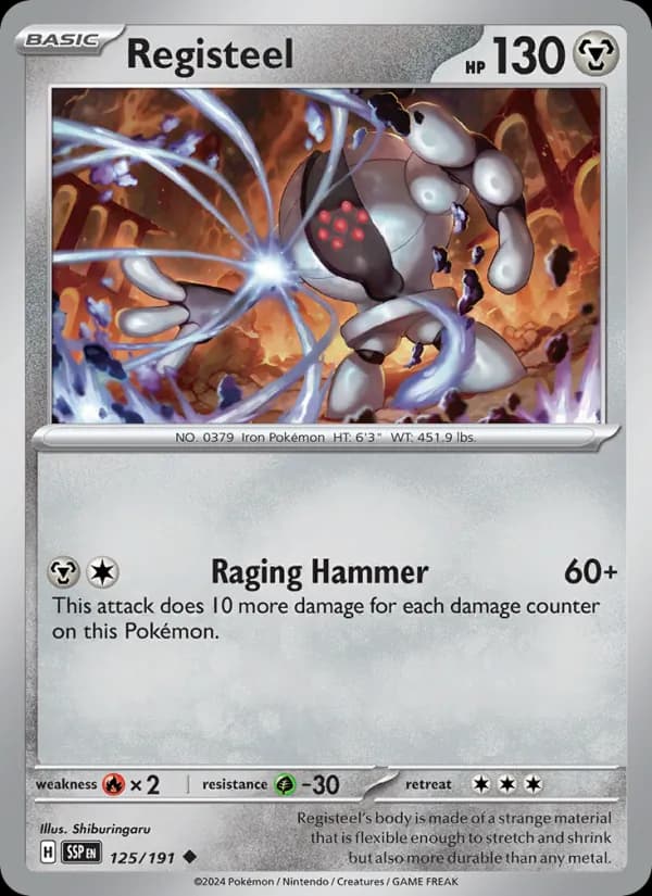 Registeel — изображение карты