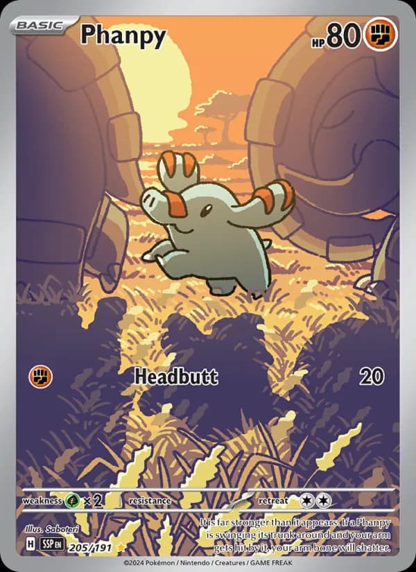 Phanpy — изображение карты