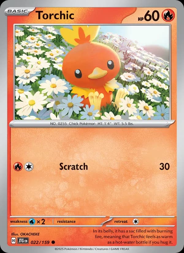 Torchic — изображение карты