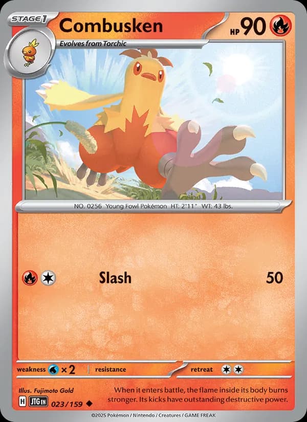 Combusken — изображение карты