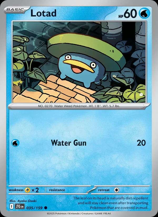 Lotad — изображение карты