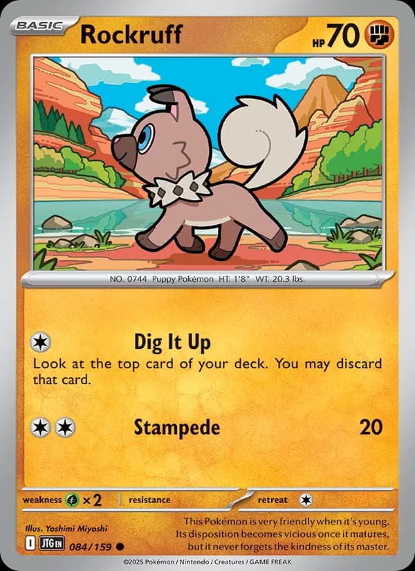 Rockruff — изображение карты