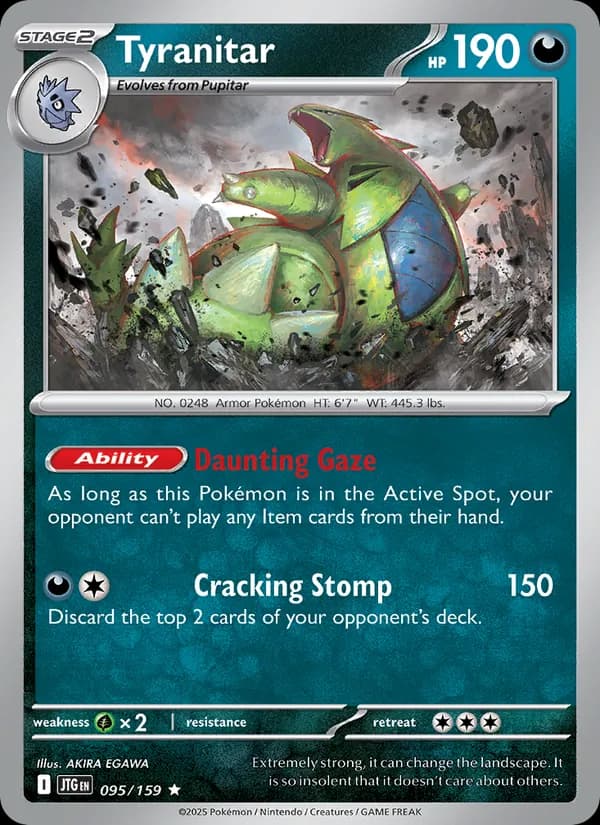 Tyranitar — изображение карты