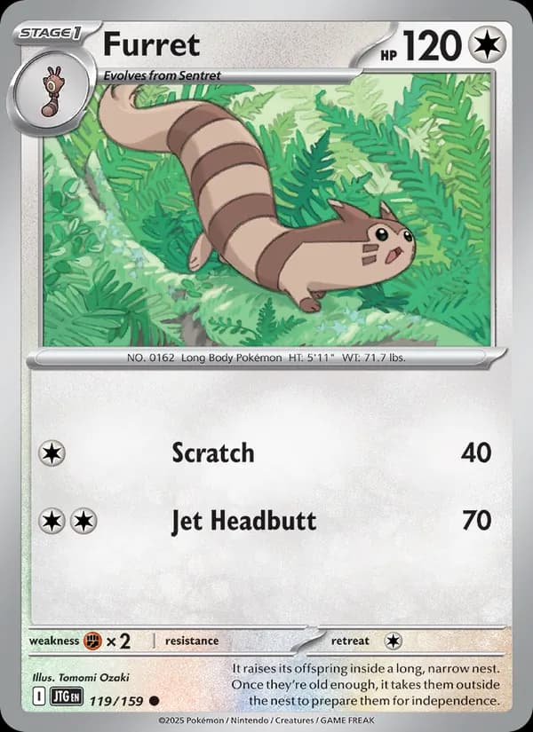 Furret — изображение карты