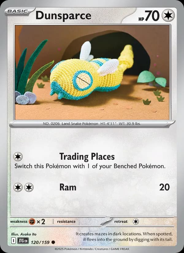 Dunsparce — изображение карты