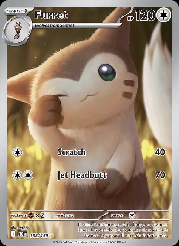 Furret — изображение карты