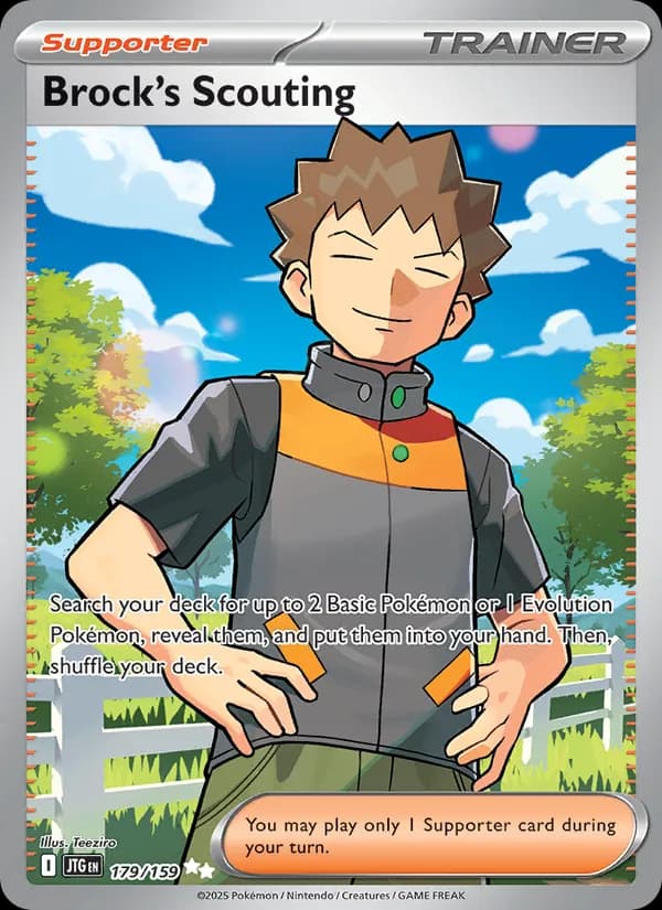 Brock's Scouting — изображение карты