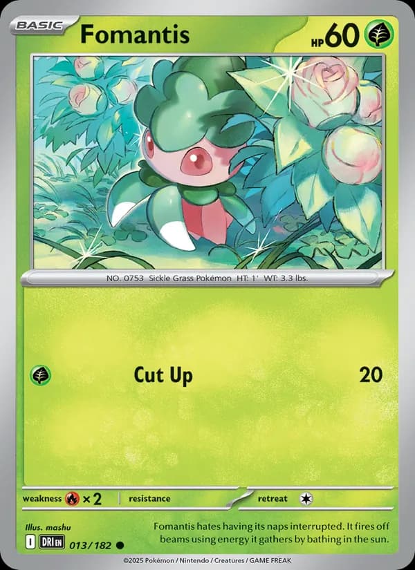Fomantis — изображение карты