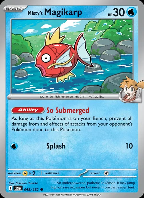 Misty's Magikarp — изображение карты