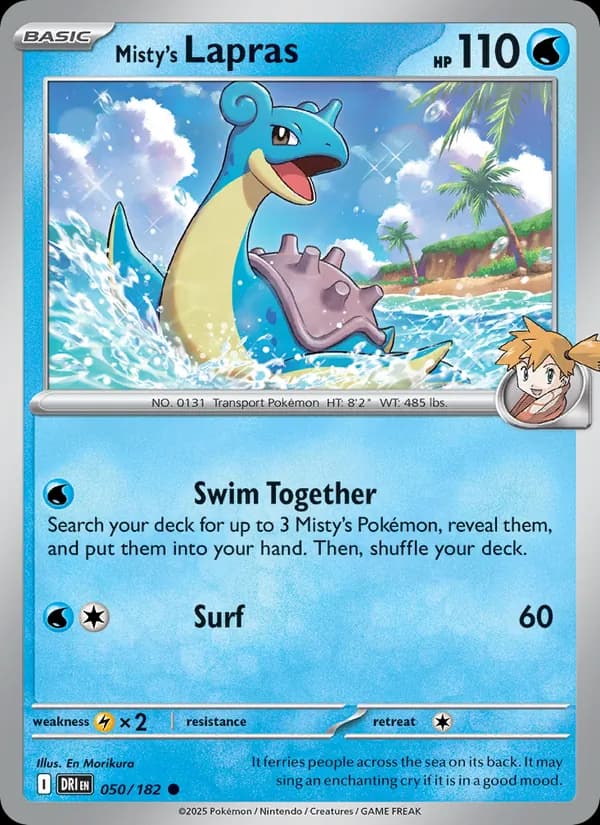 Misty's Lapras — изображение карты