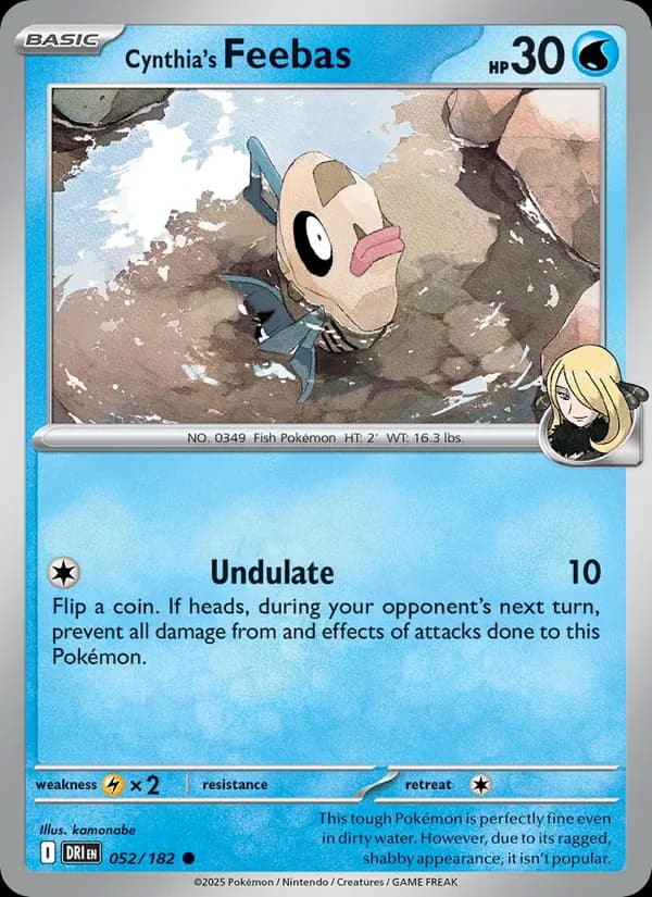 Cynthia's Feebas — изображение карты