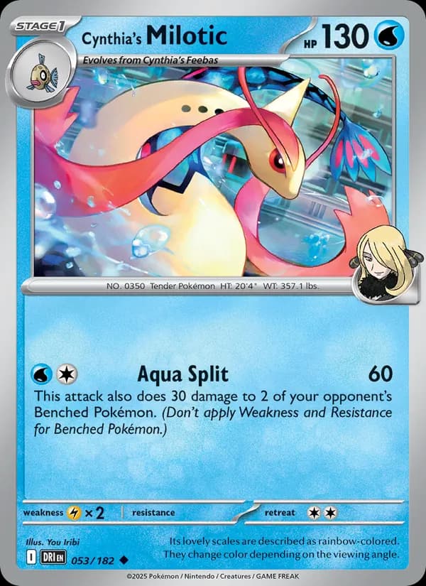 Cynthia's Milotic — изображение карты