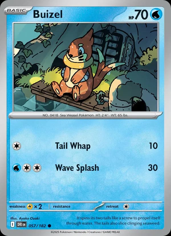 Buizel — изображение карты