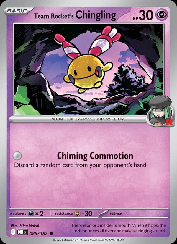 Team Rocket's Chingling — изображение карты