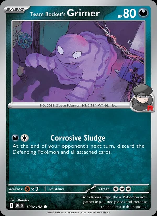Team Rocket's Grimer — изображение карты