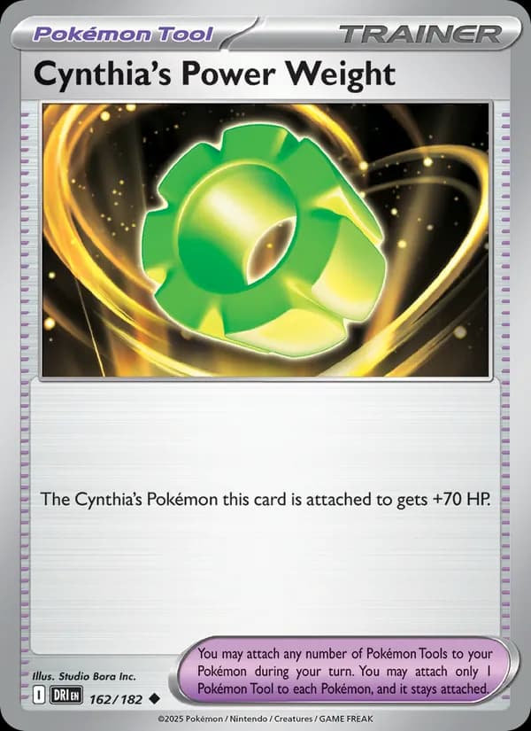 Cynthia's Power Weight — изображение карты