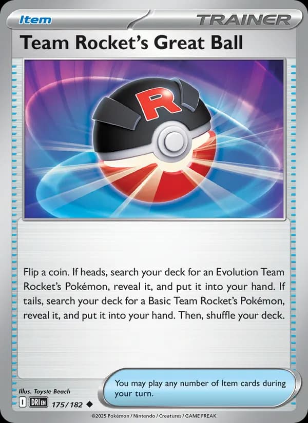 Team Rocket's Great Ball — изображение карты