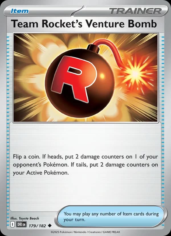 Team Rocket's Venture Bomb — изображение карты