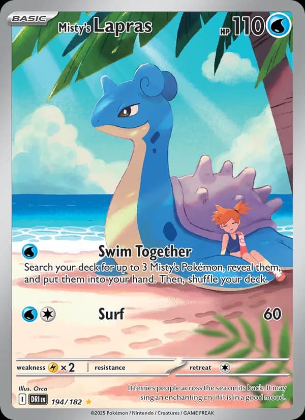 Misty's Lapras — изображение карты
