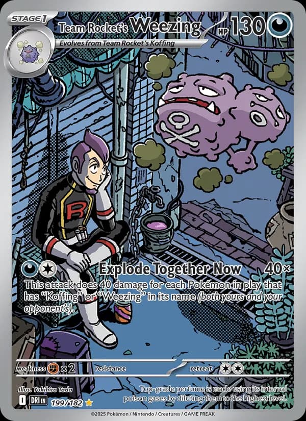Team Rocket's Weezing — изображение карты