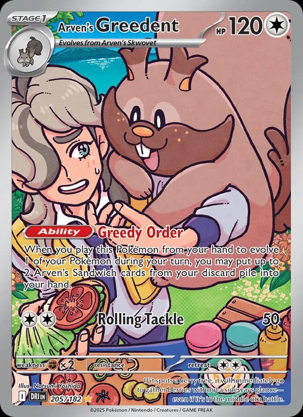 Arven's Greedent — изображение карты