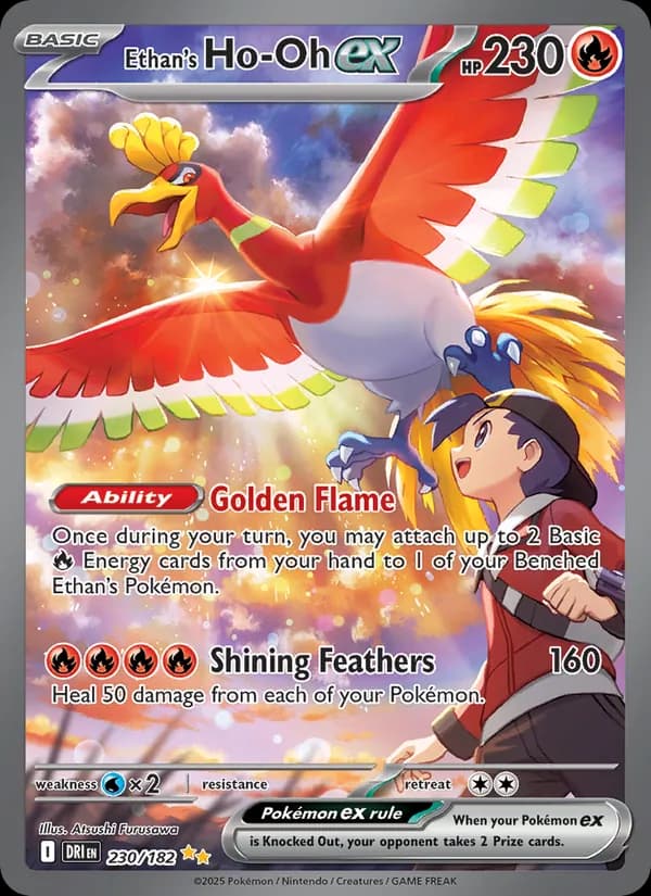 Ethan's Ho-Oh ex — изображение карты